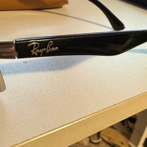 Ray-Ban Black and Silver Gradient Sunglasses - Picture 3 of 3